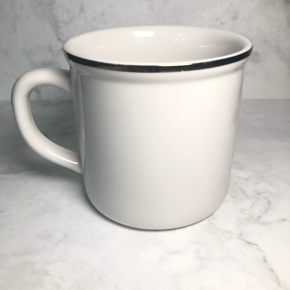 POTTERY BARN “Stewart Plaid” Initial L Coffee / Tea Mug - Picture 2 of 7